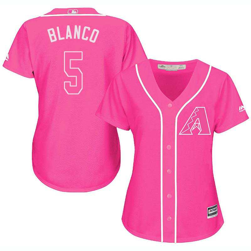Glued Women's Arizona Diamondbacks #5 Henry Blanco Pink New Cool Base Jersey WEM,We sell and wholesale Glued Women's Arizona Diamondbacks #5 Henry Blanco Pink New Cool Base Jersey WEM on line form chian!