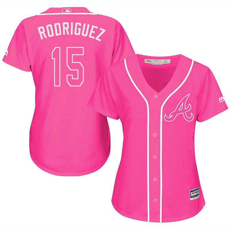 Glued Women's Atlanta Braves #15 Sean Rodriguez Pink New Cool Base Jersey WEM,We sell and wholesale Glued Women's Atlanta Braves #15 Sean Rodriguez Pink New Cool Base Jersey WEM on line form chian!
