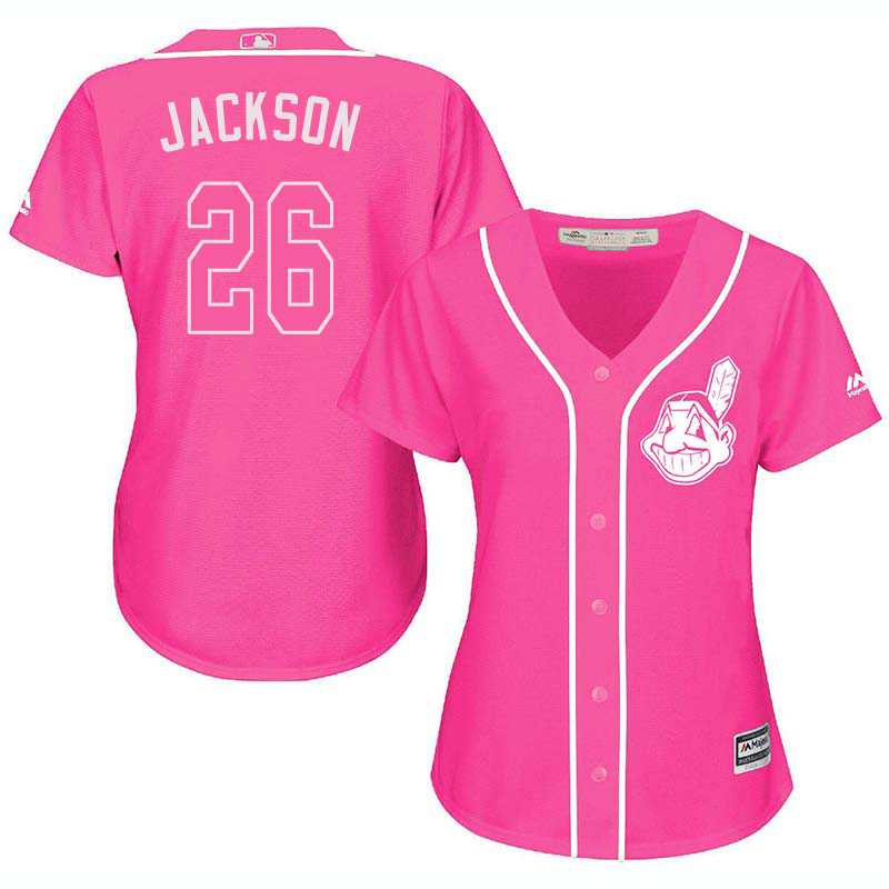Glued Women's Cleveland Indians #26 Austin Jackson Pink New Cool Base Jersey WEM,We sell and wholesale Glued Women's Cleveland Indians #26 Austin Jackson Pink New Cool Base Jersey WEM on line form chian!