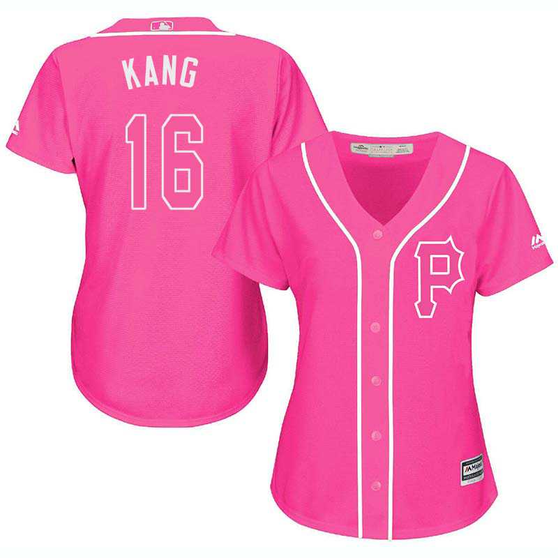 Glued Women's Pittsburgh Pirates #16 Jung Ho Kang Pink New Cool Base Jersey WEM,We sell and wholesale Glued Women's Pittsburgh Pirates #16 Jung Ho Kang Pink New Cool Base Jersey WEM on line form chian!