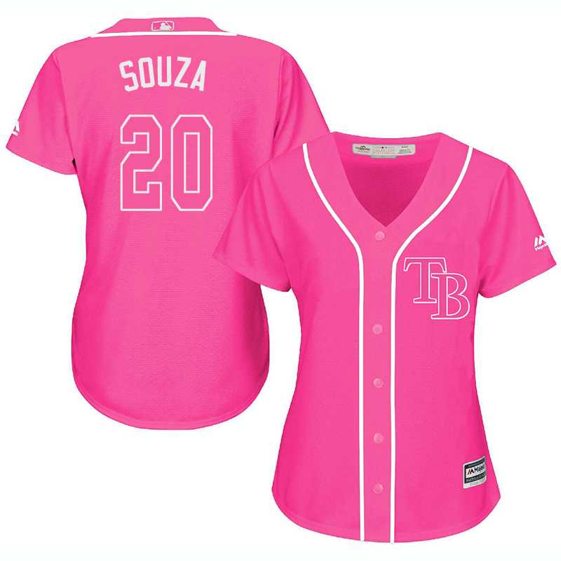 Glued Women's Tampa Bay Rays #20 Steven Souza Jr. Pink New Cool Base Jersey WEM,We sell and wholesale Glued Women's Tampa Bay Rays #20 Steven Souza Jr. Pink New Cool Base Jersey WEM on line form chian!