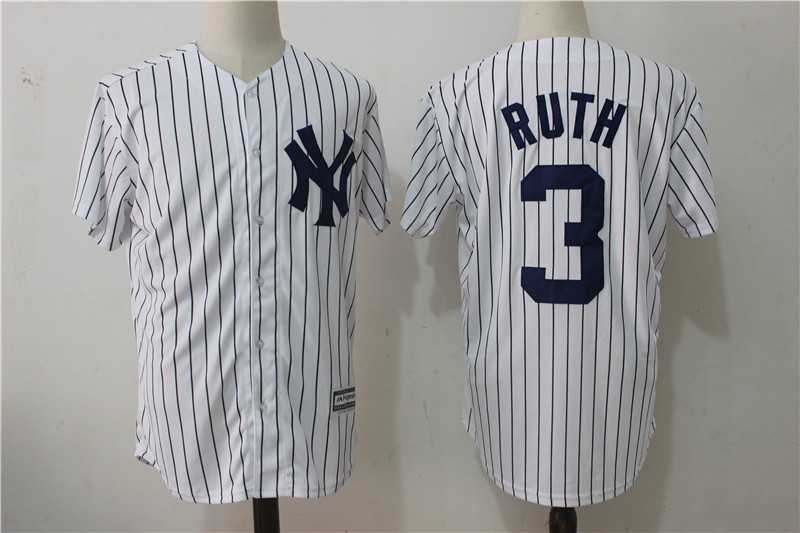 New York Yankees #3 Babe Ruth White New Cool Base Stitched Jersey,We sell and wholesale New York Yankees #3 Babe Ruth White New Cool Base Stitched Jersey on line form chian!