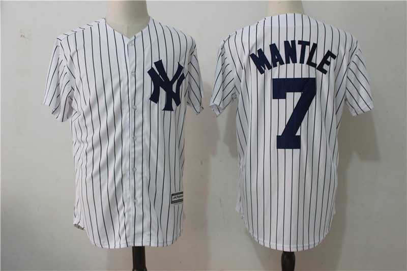 New York Yankees #7 Mickey Mantle White New Cool Base Stitched Jersey,We sell and wholesale New York Yankees #7 Mickey Mantle White New Cool Base Stitched Jersey on line form chian!