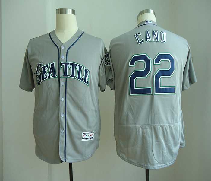 Seattle Mariners #22 Robinson Cano Gray Flexbase Stitched Jersey,We sell and wholesale Seattle Mariners #22 Robinson Cano Gray Flexbase Stitched Jersey on line form chian!