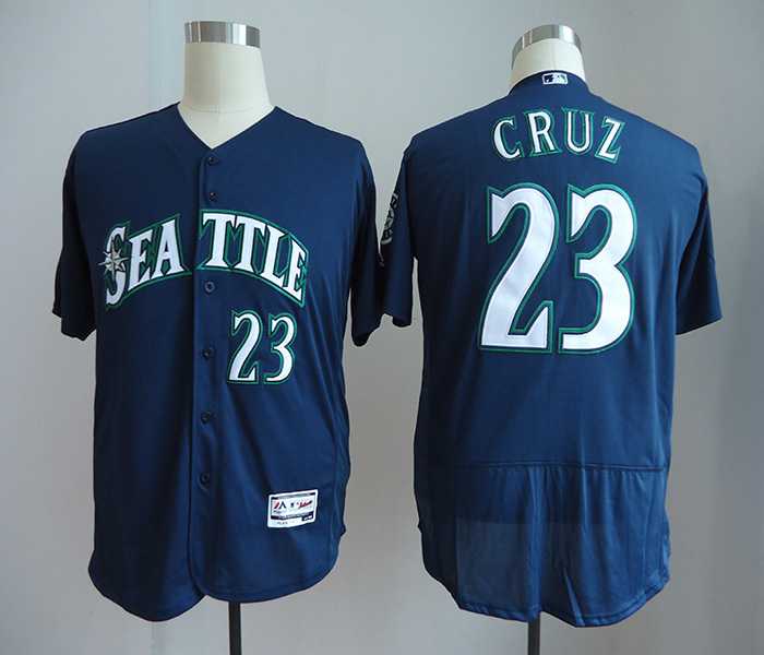 Seattle Mariners #23 Nelson Cruz Navy Flexbase Stitched Jersey,We sell and wholesale Seattle Mariners #23 Nelson Cruz Navy Flexbase Stitched Jersey on line form chian!