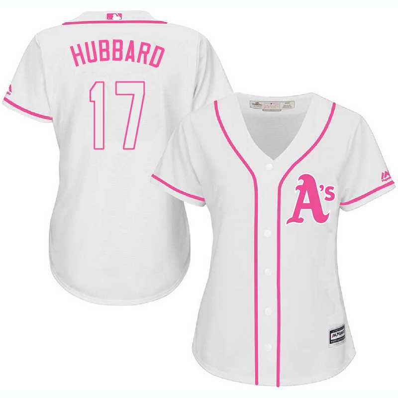 Women Oakland Athletics #17 Glenn Hubbard White Pink New Cool Base Jersey JiaSu,We sell and wholesale Women Oakland Athletics #17 Glenn Hubbard White Pink New Cool Base Jersey JiaSu on line form chian!