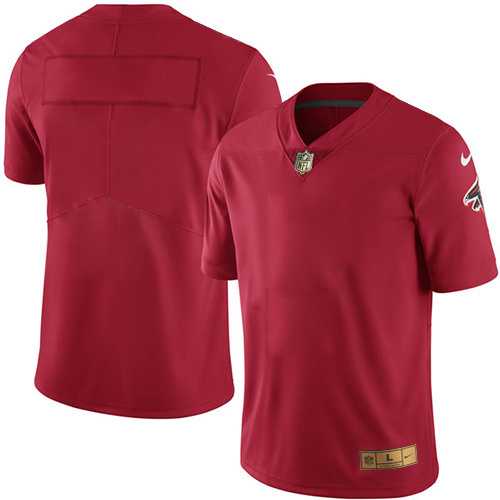 Customized Men's Nike Limited Atlanta Falcons Red Gold Color Rush Stitched Jersey,We sell and wholesale Customized Men's Nike Limited Atlanta Falcons Red Gold Color Rush Stitched Jersey on line form chian!