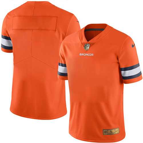 Customized Men's Nike Limited Denver Broncos Orange Gold Color Rush Stitched Jersey,We sell and wholesale Customized Men's Nike Limited Denver Broncos Orange Gold Color Rush Stitched Jersey on line form chian!