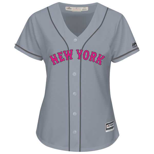 Customized Women New York Mets Gray Mother's Day New Cool Base Stitched Jersey,We sell and wholesale Customized Women New York Mets Gray Mother's Day New Cool Base Stitched Jersey on line form chian!