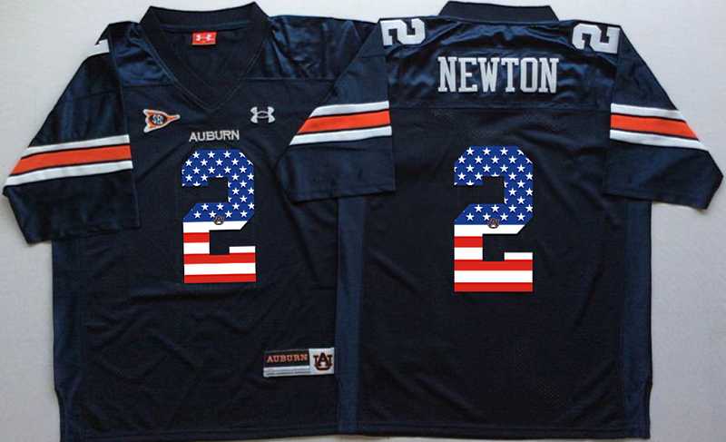Auburn Tigers #2 Cam Newton Navy USA Flag College Stitched Jersey,We sell and wholesale Auburn Tigers #2 Cam Newton Navy USA Flag College Stitched Jersey on line form chian!
