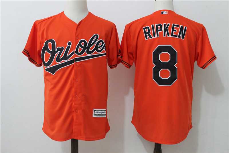 Baltimore Orioles #8 Cal Ripken Jr. Orange New Cool Base Stitched Jersey,We sell and wholesale Baltimore Orioles #8 Cal Ripken Jr. Orange New Cool Base Stitched Jersey on line form chian!