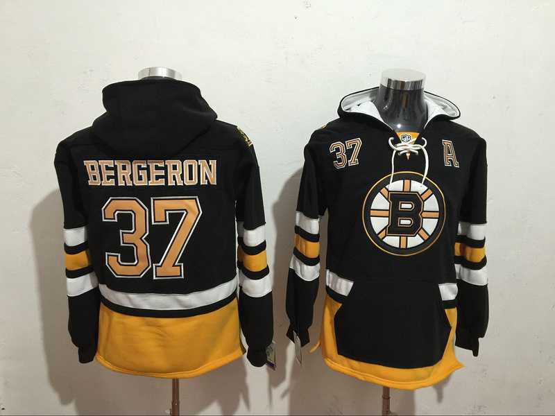 Boston Bruins #37 Patrice Bergeron Black All Stitched Hoodie Sweatshirt,We sell and wholesale Boston Bruins #37 Patrice Bergeron Black All Stitched Hoodie Sweatshirt on line form chian!