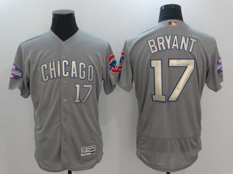 Chicago Cubs #17 Kris Bryant World Series Champions Gold Program Cool Base Stitched Jersey,We sell and wholesale Chicago Cubs #17 Kris Bryant World Series Champions Gold Program Cool Base Stitched Jersey on line form chian!