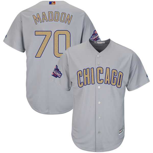 Chicago Cubs #70 Joe Maddon World Series Champions Gold Program Cool Base Stitched Jersey JiaSu,We sell and wholesale Chicago Cubs #70 Joe Maddon World Series Champions Gold Program Cool Base Stitched Jersey JiaSu on line form chian!