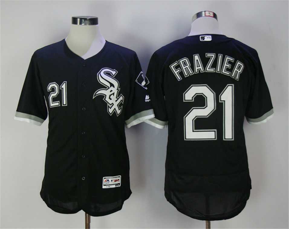 Chicago White Sox #21 Todd Frazier Black Flexbase Collection Stitched MLB Jersey,We sell and wholesale Chicago White Sox #21 Todd Frazier Black Flexbase Collection Stitched MLB Jersey on line form chian!