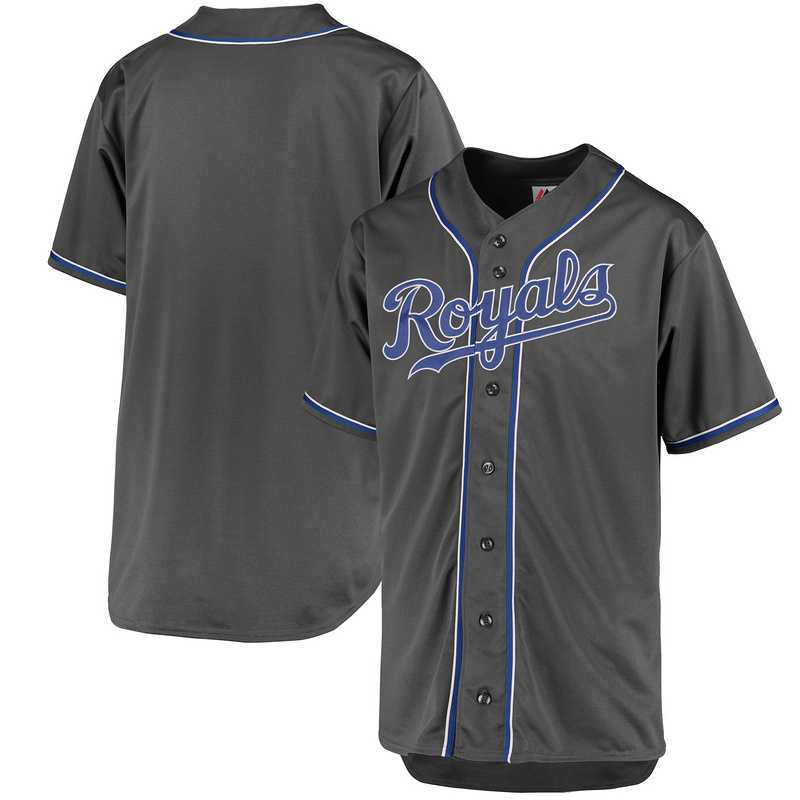 Customized Men's Kansas City Royals Gray 2017 New Cool Base Stitched MLB Jersey,We sell and wholesale Customized Men's Kansas City Royals Gray 2017 New Cool Base Stitched MLB Jersey on line form chian!