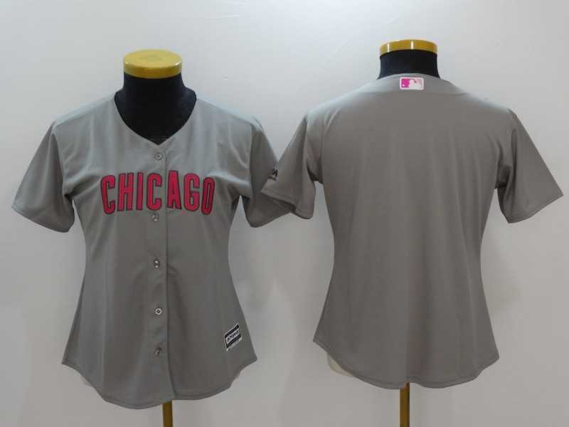 Customized Women's Chicago Cubs Gray Mother's Day Cool Base Stitched Jersey,We sell and wholesale Customized Women's Chicago Cubs Gray Mother's Day Cool Base Stitched Jersey on line form chian!