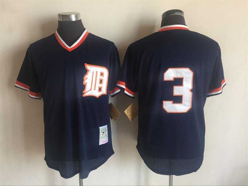 Detroit Tigers #3 Ian Kinsler Navy Blue Mitchell And Ness Throwback Pullover Stitched Jersey,We sell and wholesale Detroit Tigers #3 Ian Kinsler Navy Blue Mitchell And Ness Throwback Pullover Stitched Jersey on line form chian!