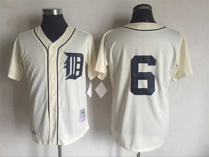 Detroit Tigers #6 Al Kaline Cream Mitchell And Ness Throwback Stitched Jersey,We sell and wholesale Detroit Tigers #6 Al Kaline Cream Mitchell And Ness Throwback Stitched Jersey on line form chian!