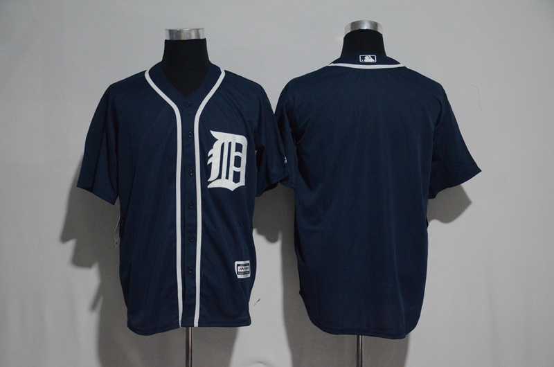 Detroit Tigers Blank Navy Blue New Cool Base Stitched Jersey,We sell and wholesale Detroit Tigers Blank Navy Blue New Cool Base Stitched Jersey on line form chian!