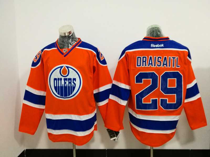 Edmonton Oilers #29 Leon Draisaitl Orange Premier Alternate Stitched Jersey,We sell and wholesale Edmonton Oilers #29 Leon Draisaitl Orange Premier Alternate Stitched Jersey on line form chian!