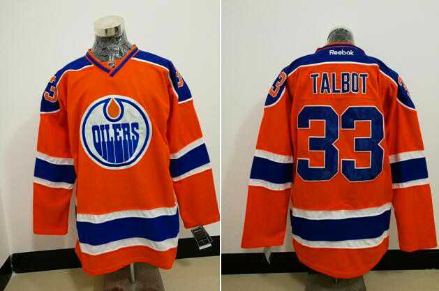 Edmonton Oilers #33 Cam Talbot Orange Premier Alternate Stitched Jersey,We sell and wholesale Edmonton Oilers #33 Cam Talbot Orange Premier Alternate Stitched Jersey on line form chian!