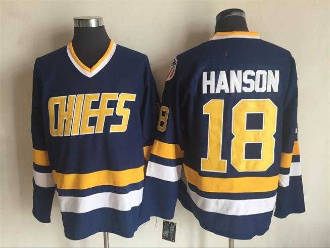 Hanson Brothers #18 Jeff Hanson Blue Winter Classic Stitched Movie Jersey,We sell and wholesale Hanson Brothers #18 Jeff Hanson Blue Winter Classic Stitched Movie Jersey on line form chian!