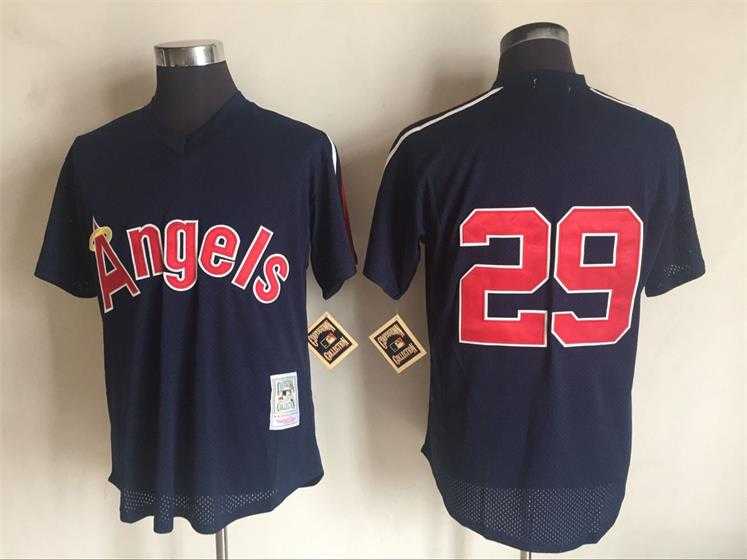 Los Angeles Angels of Anaheim #29 Rod Carew Navy Blue Mitchell And Ness Throwback Pullover Stitched Jersey,We sell and wholesale Los Angeles Angels of Anaheim #29 Rod Carew Navy Blue Mitchell And Ness Throwback Pullover Stitched Jersey on line form chian!
