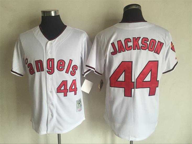 Los Angeles Angels of Anaheim #44 Reggie Jackson White Mitchell And Ness Throwback Stitched Jersey,We sell and wholesale Los Angeles Angels of Anaheim #44 Reggie Jackson White Mitchell And Ness Throwback Stitched Jersey on line form chian!