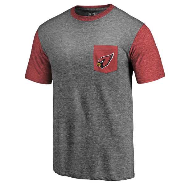 Men's Arizona Cardinals Pro Line by Fanatics Branded Heathered Gray Cardinal Refresh Pocket T-Shirt FengYun,We sell and wholesale Men's Arizona Cardinals Pro Line by Fanatics Branded Heathered Gray Cardinal Refresh Pocket T-Shirt FengYun on line form chian!