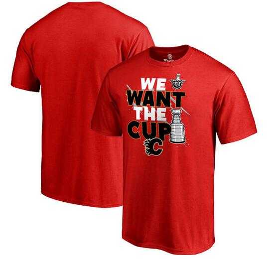 Men's Calgary Flames Fanatics Branded 2017 NHL Stanley Cup Playoff Participant Blue Line T Shirt Red FengYun,We sell and wholesale Men's Calgary Flames Fanatics Branded 2017 NHL Stanley Cup Playoff Participant Blue Line T Shirt Red FengYun on line form chian!