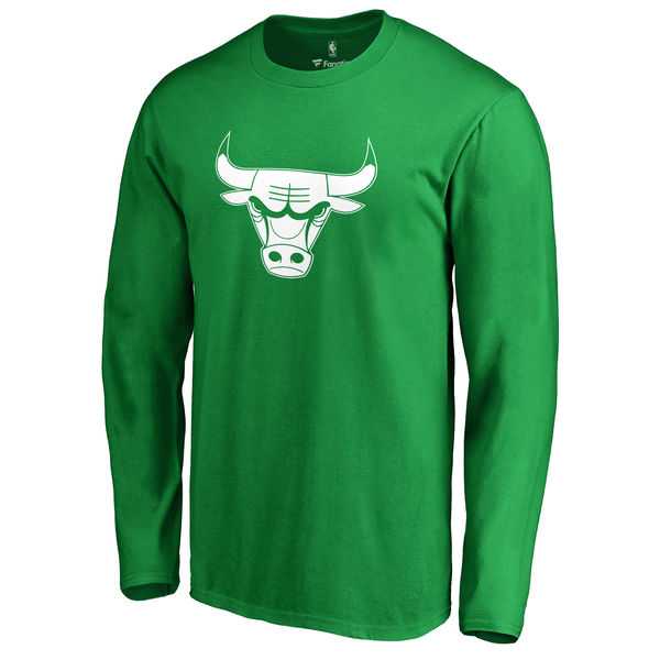 Men's Chicago Bulls Fanatics Branded Kelly Green St. Patrick's Day White Logo Long Sleeve T-Shirt FengYun,We sell and wholesale Men's Chicago Bulls Fanatics Branded Kelly Green St. Patrick's Day White Logo Long Sleeve T-Shirt FengYun on line form chian!