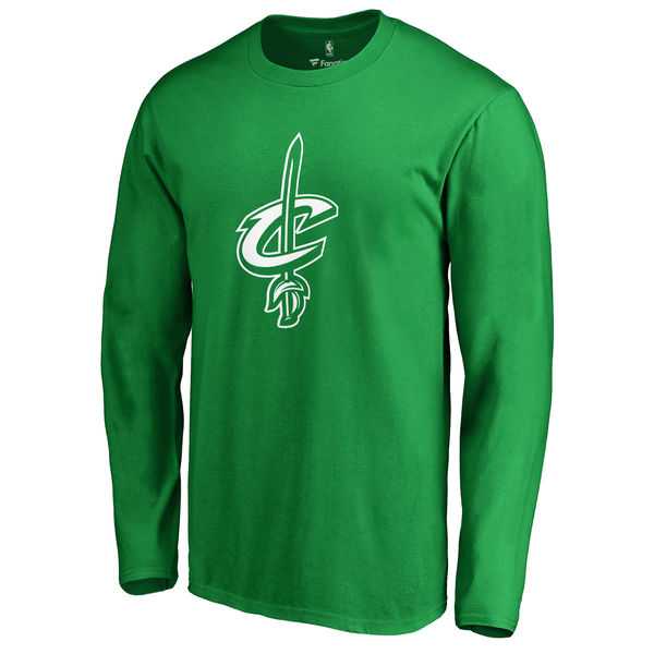Men's Cleveland Cavaliers Fanatics Branded Kelly Green St. Patrick's Day White Logo Long Sleeve T-Shirt FengYun,We sell and wholesale Men's Cleveland Cavaliers Fanatics Branded Kelly Green St. Patrick's Day White Logo Long Sleeve T-Shirt FengYun on line form chian!