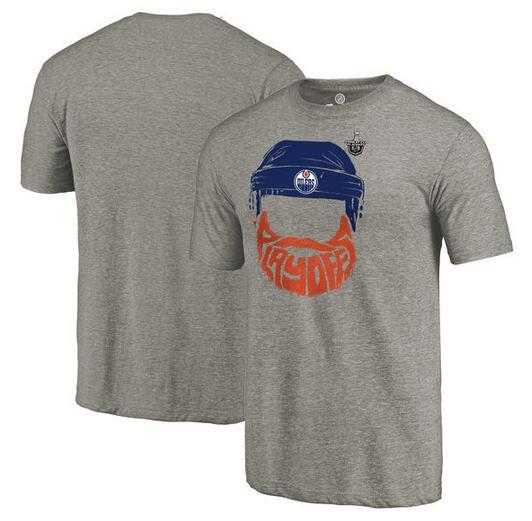 Men's Edmonton Oilers 2017 Stanley Cup Playoffs Gray Short Sleeve T-Shirt FengYun,We sell and wholesale Men's Edmonton Oilers 2017 Stanley Cup Playoffs Gray Short Sleeve T-Shirt FengYun on line form chian!