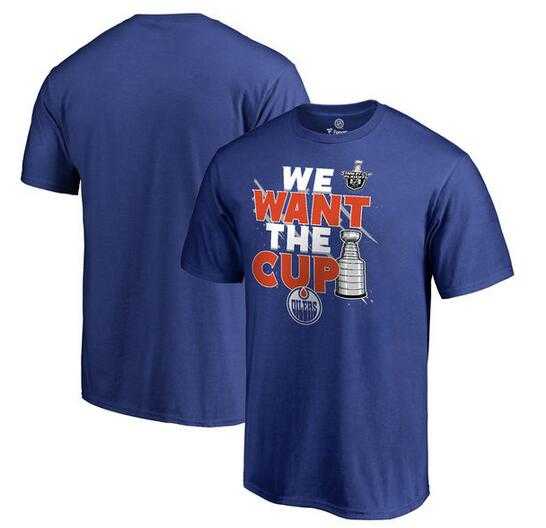 Men's Edmonton Oilers Fanatics Branded 2017 NHL Stanley Cup Playoff Participant Blue Line T Shirt Royal FengYun,We sell and wholesale Men's Edmonton Oilers Fanatics Branded 2017 NHL Stanley Cup Playoff Participant Blue Line T Shirt Royal FengYun on line form chian!