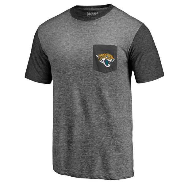 Men's Jacksonville Jaguars Pro Line by Fanatics Branded Heathered Gray Black Refresh Pocket T-Shirt FengYun,We sell and wholesale Men's Jacksonville Jaguars Pro Line by Fanatics Branded Heathered Gray Black Refresh Pocket T-Shirt FengYun on line form chian!