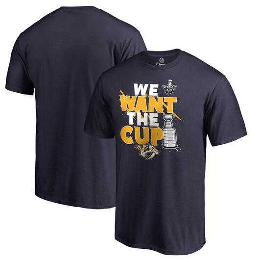 Men's Nashville Predators Fanatics Branded 2017 NHL Stanley Cup Playoff Participant Blue Line T Shirt Navy FengYun,We sell and wholesale Men's Nashville Predators Fanatics Branded 2017 NHL Stanley Cup Playoff Participant Blue Line T Shirt Navy FengYun on line form chian!