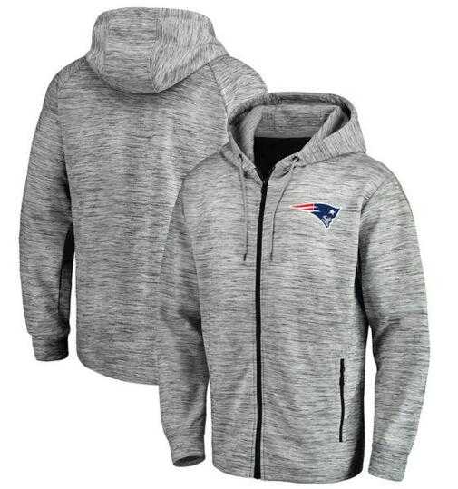 Men's New England Patriots Pro Line by Fanatics Branded Space Dye Performance Full Zip Hoodie Heathered Gray FengYun,We sell and wholesale Men's New England Patriots Pro Line by Fanatics Branded Space Dye Performance Full Zip Hoodie Heathered Gray FengYun on line form chian!
