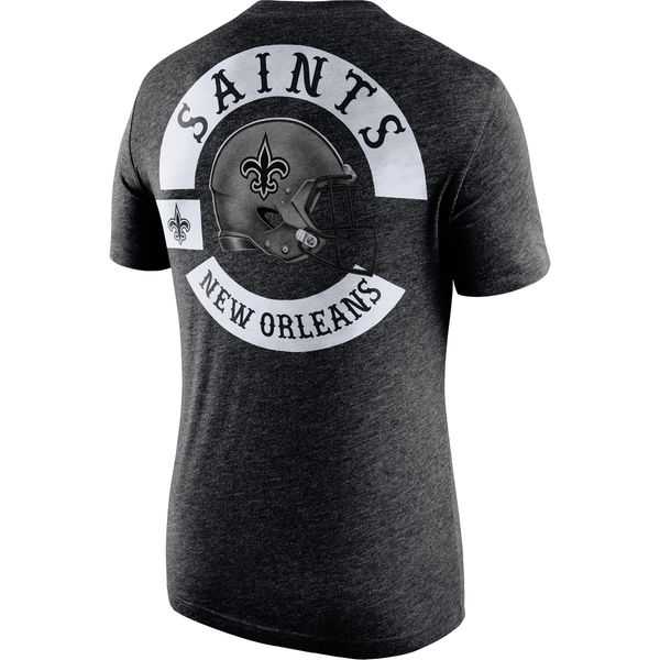 Men's New Orleans Saints Nike Black Helmet Tri Blend T-Shirt2 FengYun,We sell and wholesale Men's New Orleans Saints Nike Black Helmet Tri Blend T-Shirt2 FengYun on line form chian!