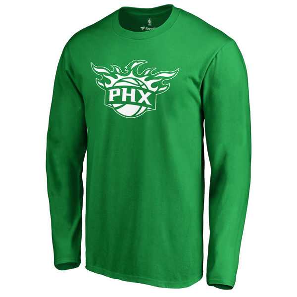 Men's Phoenix Suns Fanatics Branded Kelly Green St. Patrick's Day White Logo Long Sleeve T-Shirt FengYun,We sell and wholesale Men's Phoenix Suns Fanatics Branded Kelly Green St. Patrick's Day White Logo Long Sleeve T-Shirt FengYun on line form chian!
