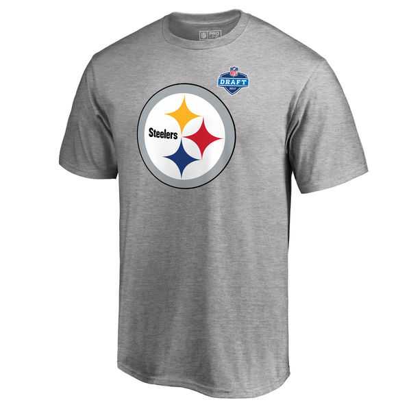 Men's Pittsburgh Steelers Pro Line by Fanatics Branded Heather Gray 2017 NFL Draft Athletic Heather T-Shirt FengYun,We sell and wholesale Men's Pittsburgh Steelers Pro Line by Fanatics Branded Heather Gray 2017 NFL Draft Athletic Heather T-Shirt FengYun on line form chian!