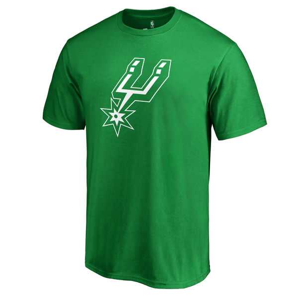 Men's San Antonio Spurs Fanatics Branded Kelly Green St. Patrick's Day White Logo T-Shirt FengYun,We sell and wholesale Men's San Antonio Spurs Fanatics Branded Kelly Green St. Patrick's Day White Logo T-Shirt FengYun on line form chian!