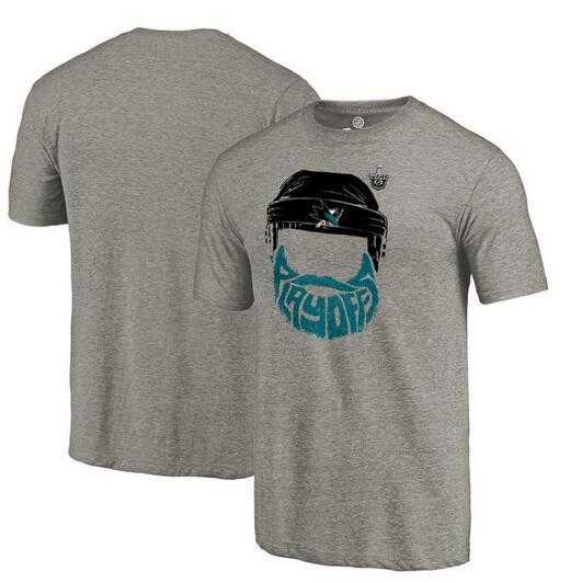 Men's San Jose Sharks 2017 Stanley Cup Playoffs Gray Short Sleeve T-Shirt FengYun,We sell and wholesale Men's San Jose Sharks 2017 Stanley Cup Playoffs Gray Short Sleeve T-Shirt FengYun on line form chian!