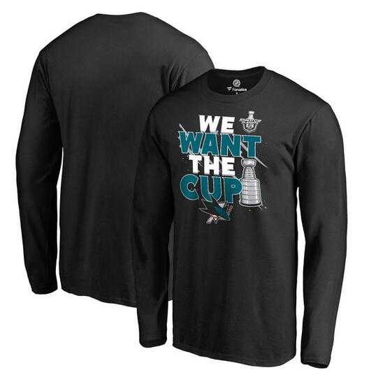 Men's San Jose Sharks Fanatics Branded 2017 NHL Stanley Cup Playoff Participant Blue Line Long Sleeve T Shirt Black FengYun,We sell and wholesale Men's San Jose Sharks Fanatics Branded 2017 NHL Stanley Cup Playoff Participant Blue Line Long Sleeve T Shirt Black FengYun on line form chian!