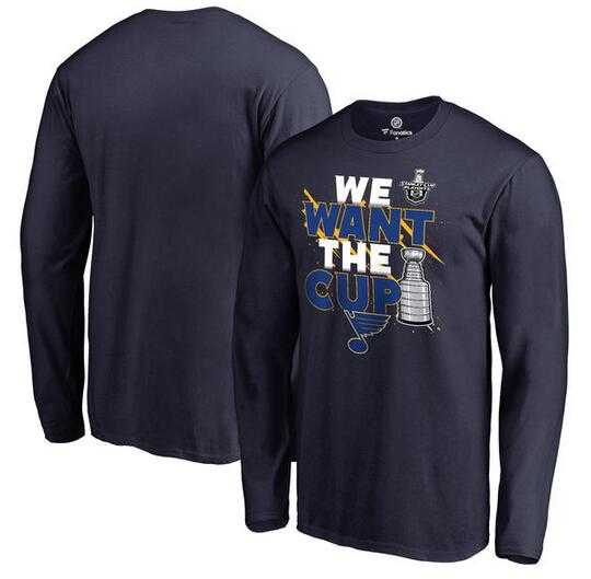 Men's St. Louis Blues Fanatics Branded 2017 NHL Stanley Cup Playoff Participant Blue Line Long Sleeve T Shirt Navy FengYun,We sell and wholesale Men's St. Louis Blues Fanatics Branded 2017 NHL Stanley Cup Playoff Participant Blue Line Long Sleeve T Shirt Navy FengYun on line form chian!