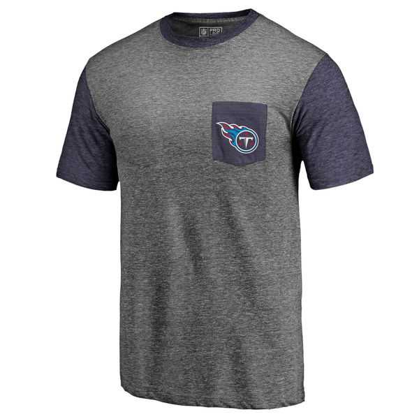 Men's Tennessee Titans Pro Line by Fanatics Branded Heathered Gray Navy Refresh Pocket T-Shirt FengYun,We sell and wholesale Men's Tennessee Titans Pro Line by Fanatics Branded Heathered Gray Navy Refresh Pocket T-Shirt FengYun on line form chian!