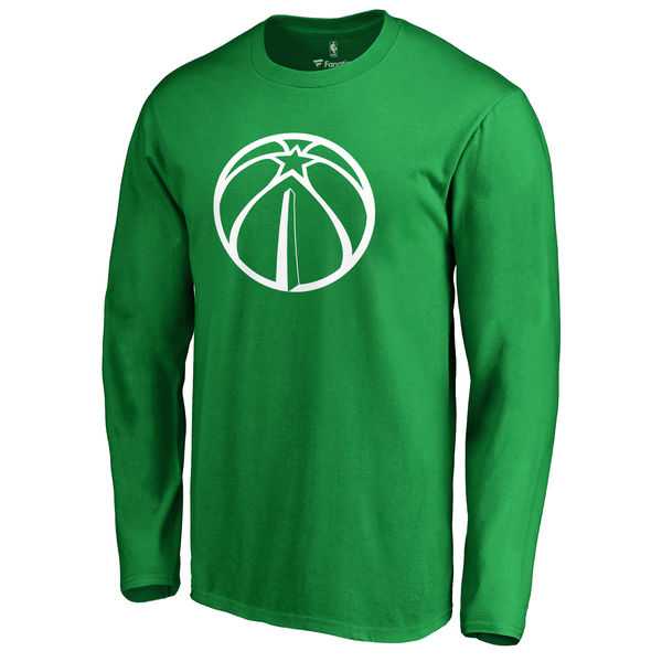 Men's Washington Wizards Fanatics Branded Kelly Green St. Patrick's Day White Logo Long Sleeve T-Shirt FengYun,We sell and wholesale Men's Washington Wizards Fanatics Branded Kelly Green St. Patrick's Day White Logo Long Sleeve T-Shirt FengYun on line form chian!