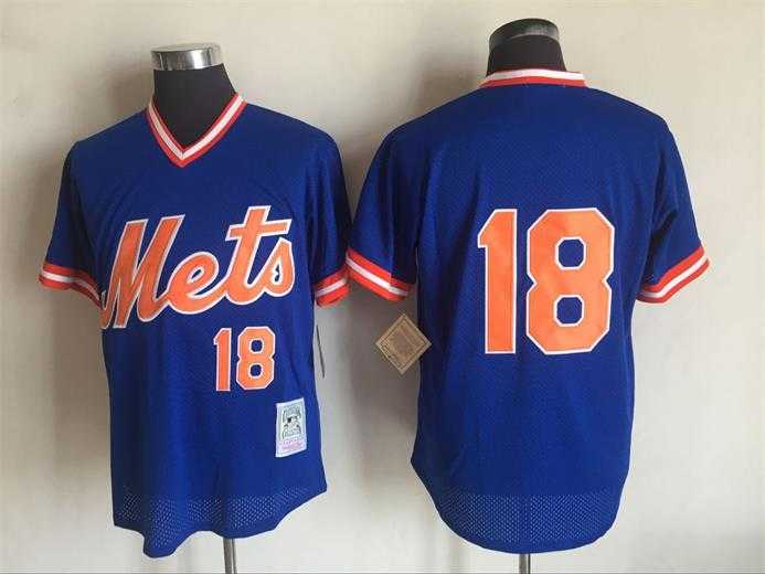 New York Mets #18 Darryl Strawberry Blue Mitchell And Ness Throwback Pullover Stitched Jersey,We sell and wholesale New York Mets #18 Darryl Strawberry Blue Mitchell And Ness Throwback Pullover Stitched Jersey on line form chian!
