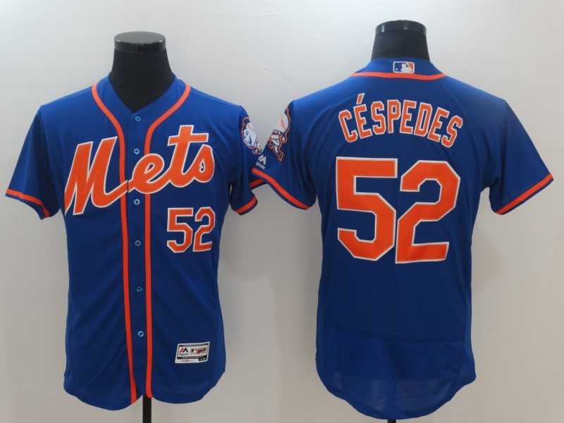 New York Mets #52 Yoenis Cespedes Blue Flexbase Collection Stitched MLB Jersey,We sell and wholesale New York Mets #52 Yoenis Cespedes Blue Flexbase Collection Stitched MLB Jersey on line form chian!