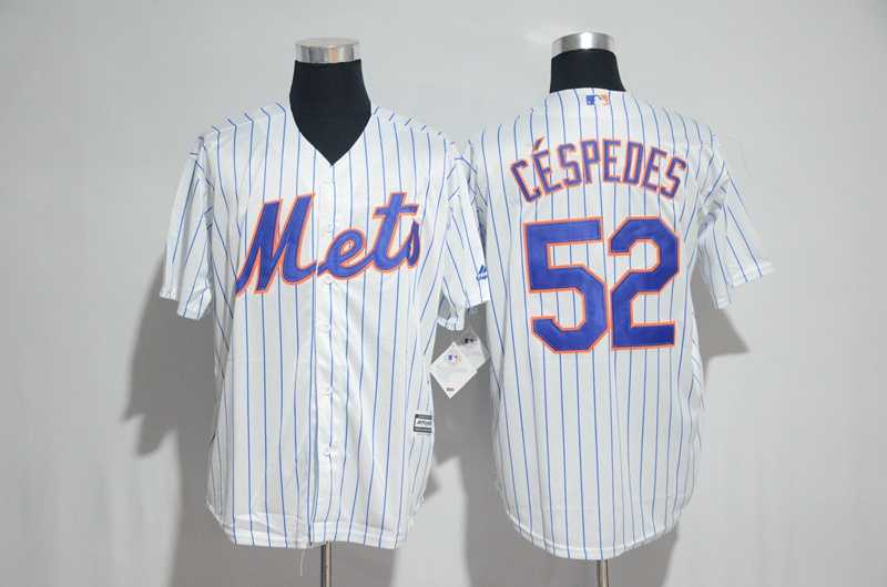 New York Mets #52 Yoenis Cespedes White New Cool Base Stitched Jersey,We sell and wholesale New York Mets #52 Yoenis Cespedes White New Cool Base Stitched Jersey on line form chian!